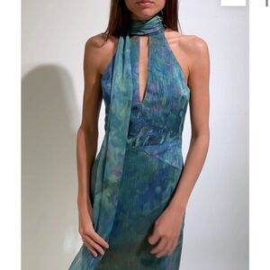 Monet Dress - Irises